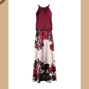 Blouson Maxi Dress